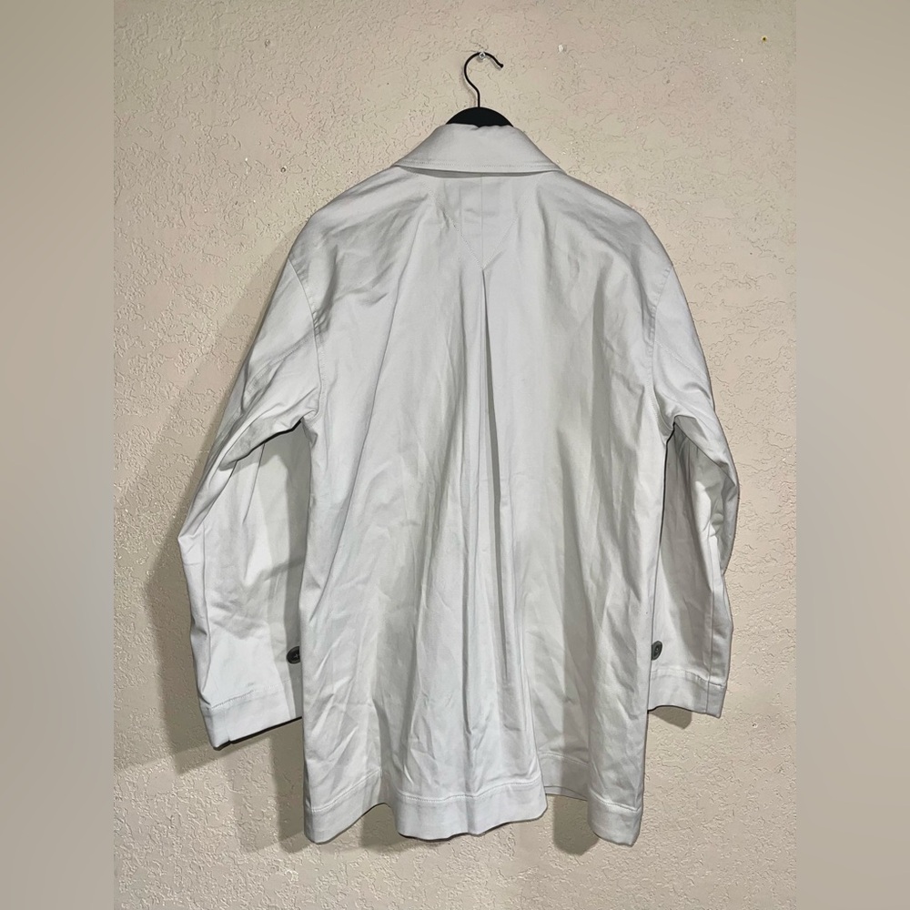 GRLFRND | NEW! Oversized Car Coat in Stone Grey - Picture 6 of 6